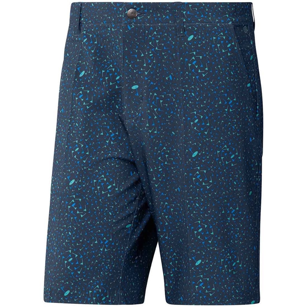 Brand New Adidas Ultimate365 Primegreen Flag Print Shorts Size 30” 8 Inch Inseam